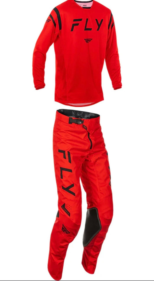 Kinetic Center Red/Black Jersey & Pants Set – Jersey Size 2XL / Pants Size 42