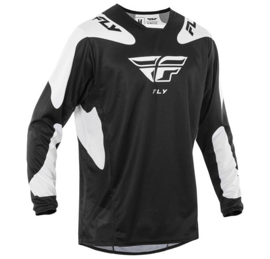 25 Kinetic 1 Jersey Black/White – Size 2XL | Performance Jersey