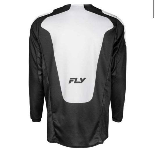 25 Kinetic 1 Jersey Black/White – Size 2XL | Performance Jersey