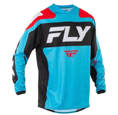 25 F-16 Jersey Cyan/Black/White – Size 2XL | Performance Jersey