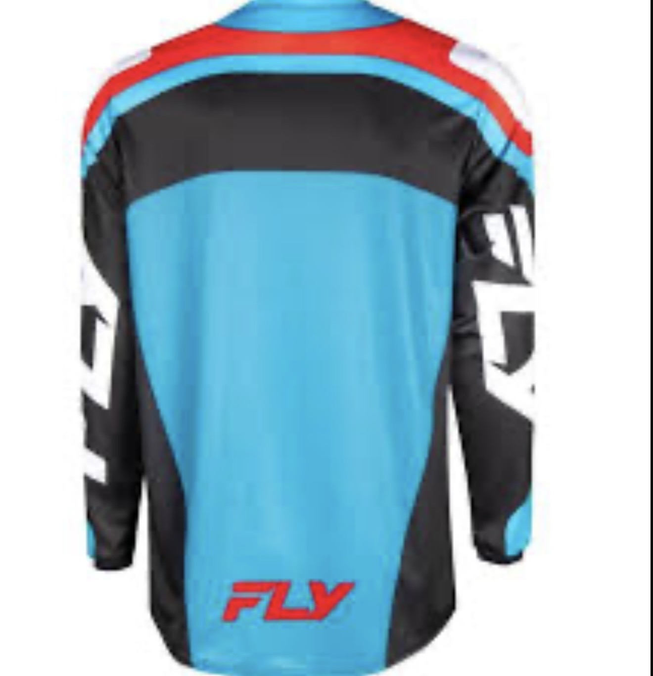 25 F-16 Jersey Cyan/Black/White – Size 2XL | Performance Jersey