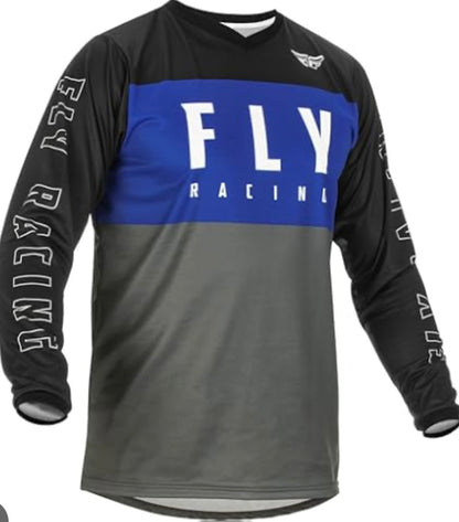 F-16 Jersey Blue/Grey/Black – Size Medium | Performance Jersey