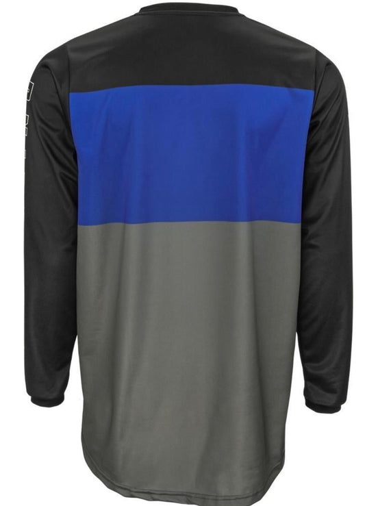 F-16 Jersey Blue/Grey/Black – Size Medium | Performance Jersey