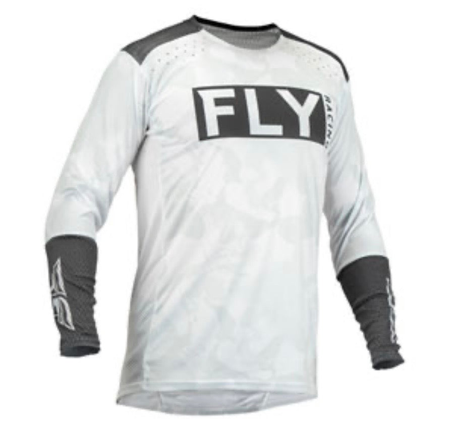 Lite L.E Stealth Jersey White/Grey – Size Large | Performance Jersey