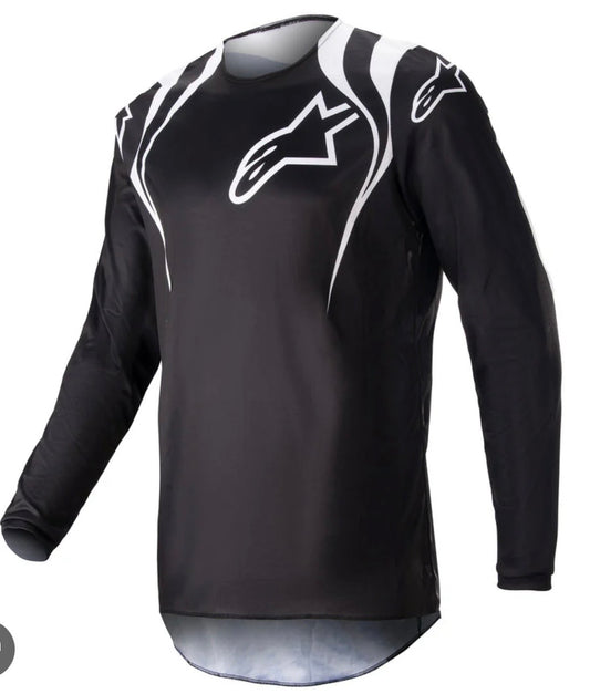 Fluid Narin Jersey Black/White | Size Small