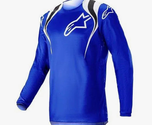 Fluid Narin Jersey Blue Ray/White | Size Small