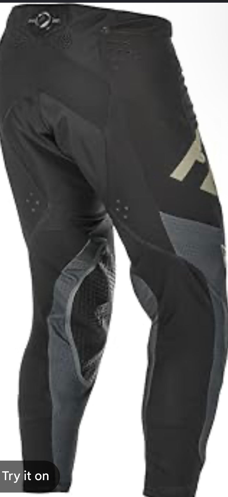 FLY Evolution DST Pants Grey/Black/Stone – Size 34 | Performance Pants