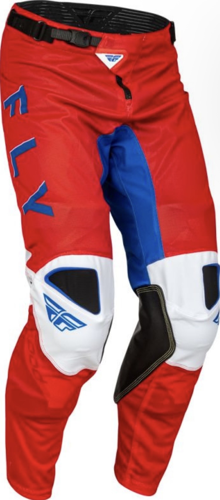 FLY Kinetic Mesh S.E Kore Pants Red/White/Blue | Performance Mesh Pants