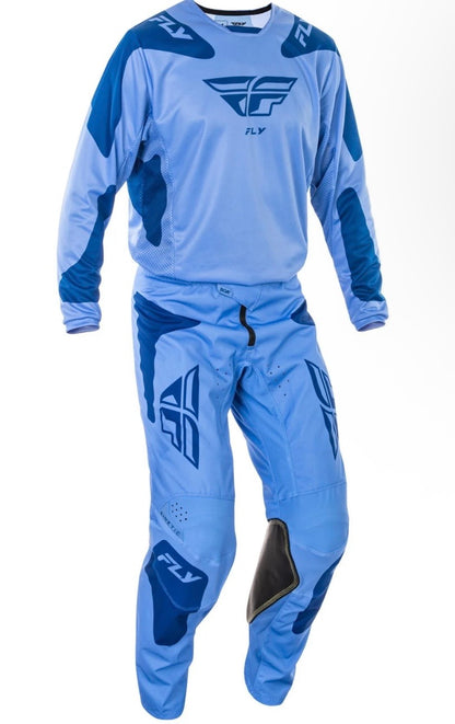 FLY Kinetic SYM Set Ultramarine/Dark Blue – Jersey Size XL / Pants Size 36 | Performance Set