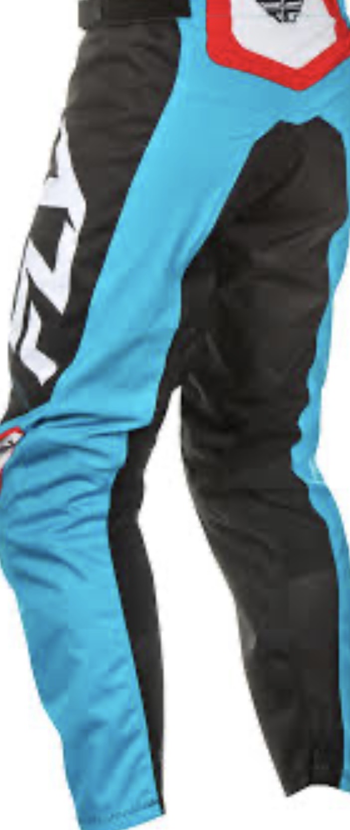 FLY F-16 Pants Cyan/Black/White | Performance Pants Size 38