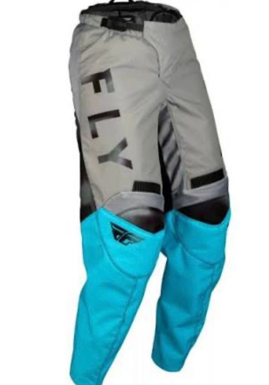 FLY Women F-16 Pants Sky/Light Grey – Size 03/04