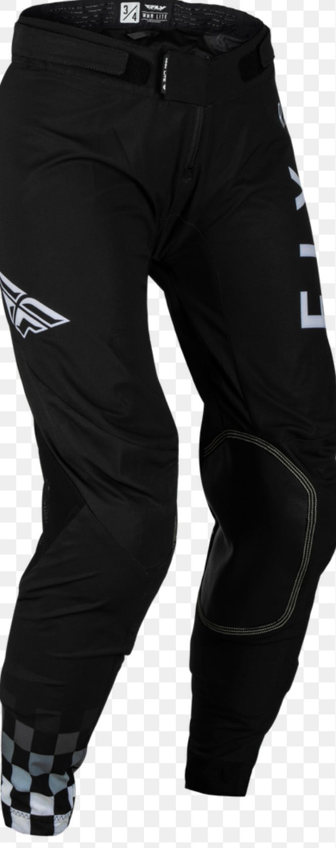 FLY Women Lite Pants Black/Light Grey – Size 09/10