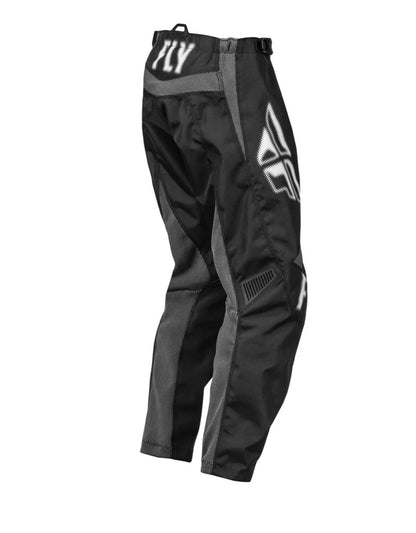 Fly Racing Youth F-16 Pants – Black/White (Size 20)