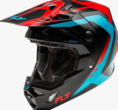 FLY Racing Formula CP Krypton Helmet - Red/Black/Blue (2XL)