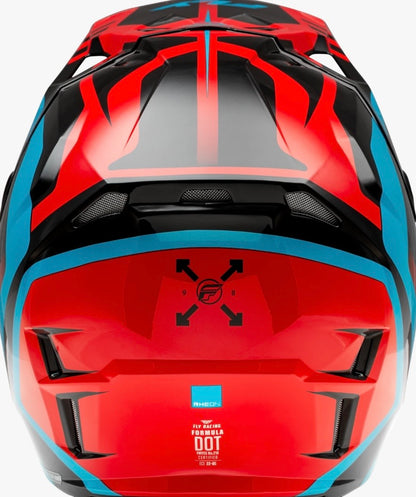 FLY Racing Formula CP Krypton Helmet - Red/Black/Blue (2XL)