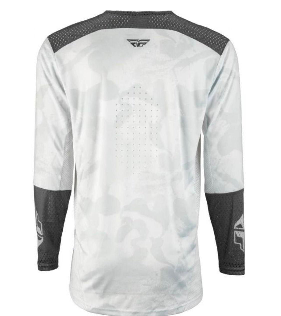 Fly Racing Lite L.E. Stealth Gear Combo – White/Grey | Jersey Large & Pants 32