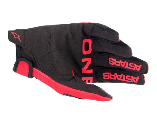 Alpinestars Radar Gloves Mars Red/White – Size Large | Motocross Gloves