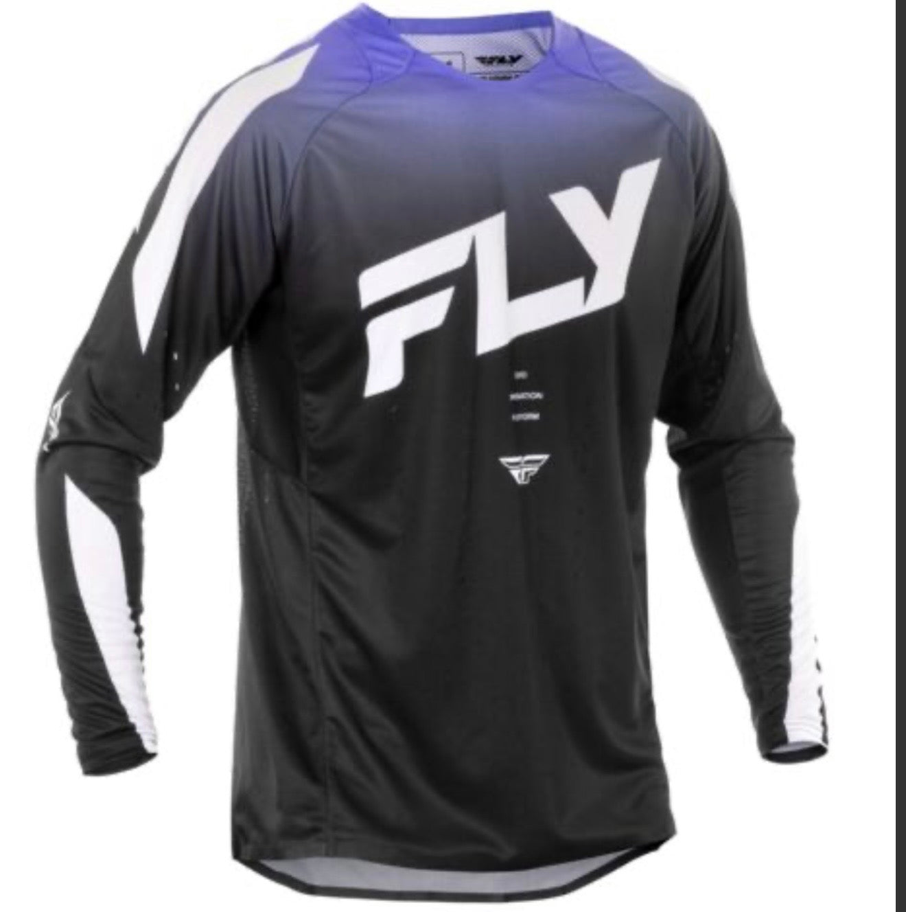 Fly Racing Evolution DST Pants & Jersey Black/White/Purple