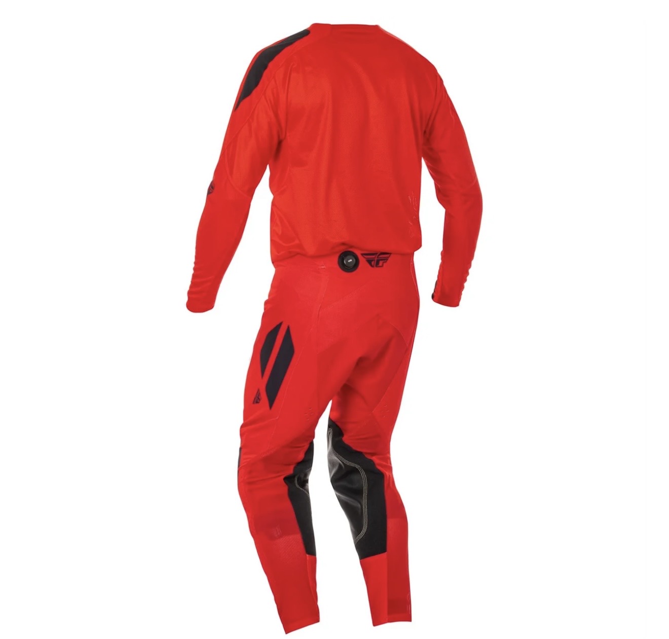 Fly Racing Evolution DST Pants & Jersey Red/White/Black – Size 34 / Large