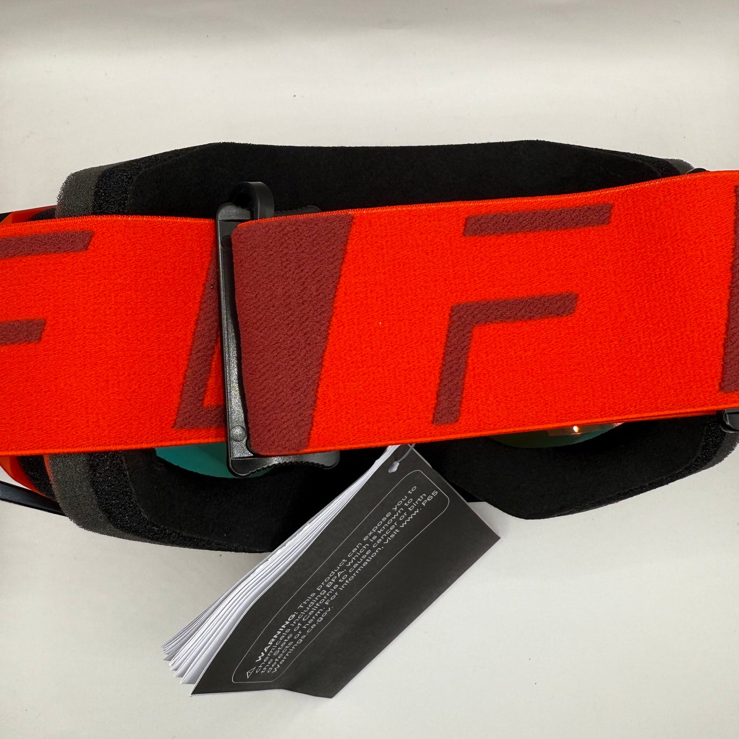 Fly Racing Zone Pro MX Goggles – Red