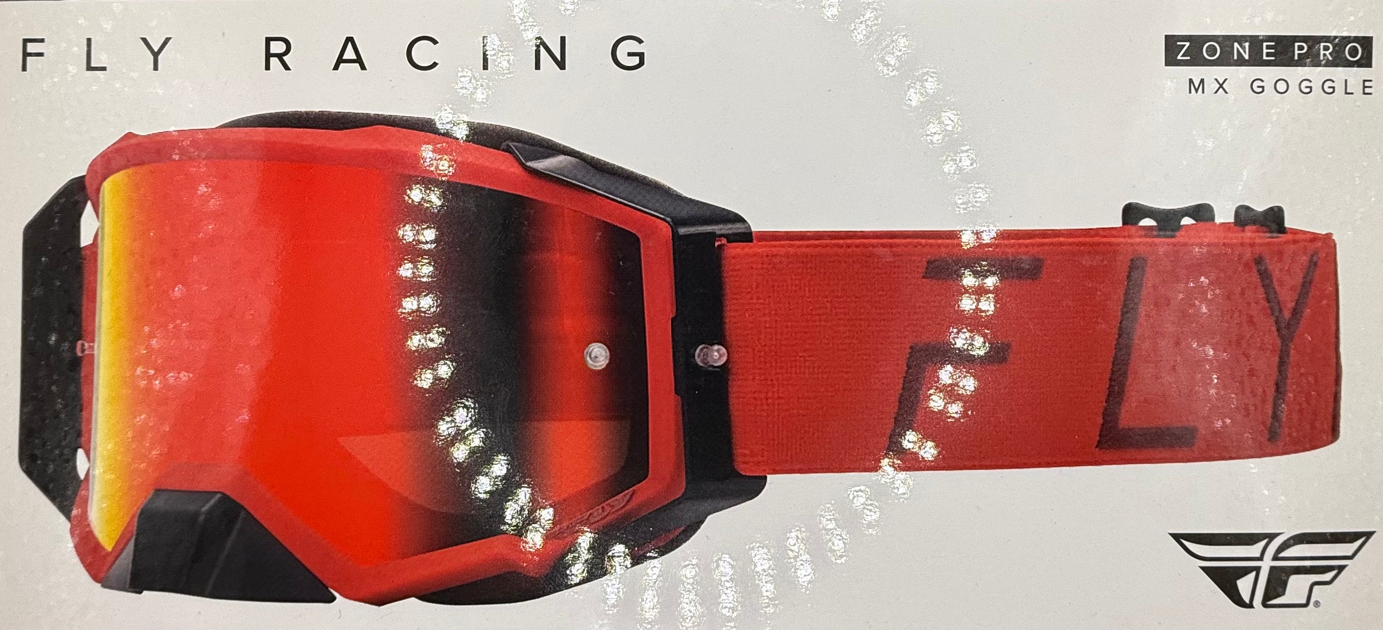 Fly Racing MX Goggles – Red