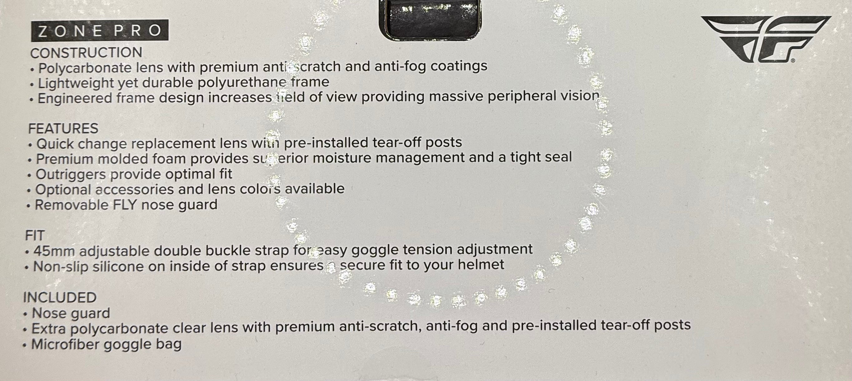 Fly Racing MX Goggles – Red