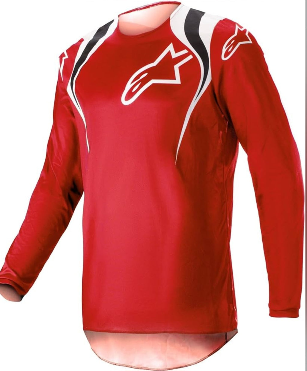Alpinestars Fluid Chaser Jersey Red/White/Black – Size XL