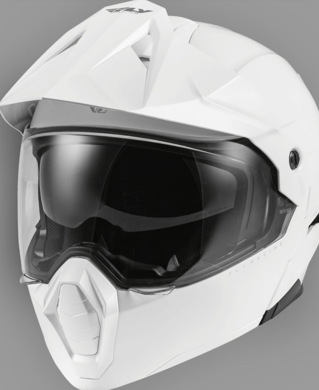 Fly Racing Odyssey Adventure Modular Helmet White – Size 2X