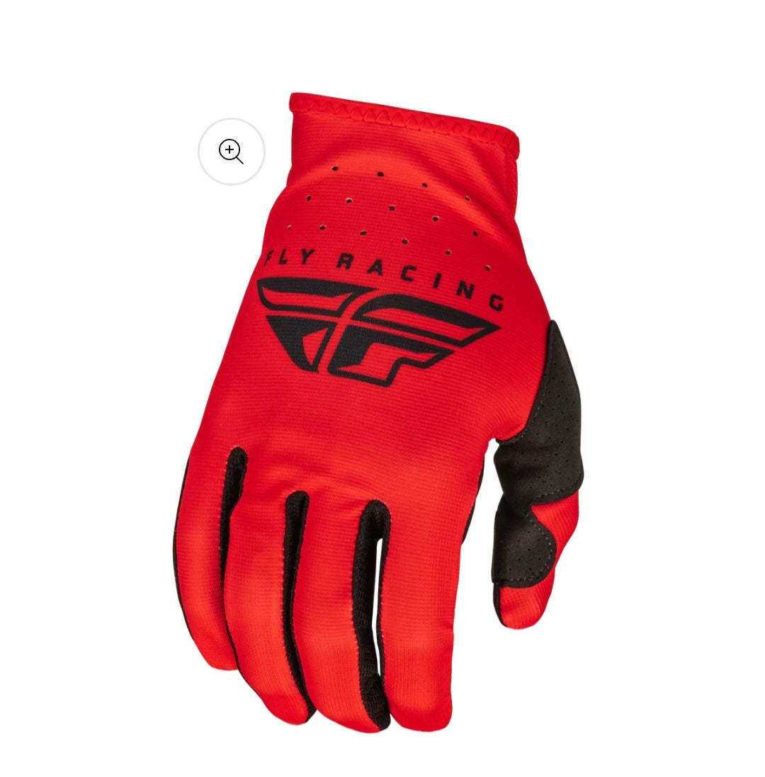 Fly Racing Lite Gloves Red/Black – Size 2XL