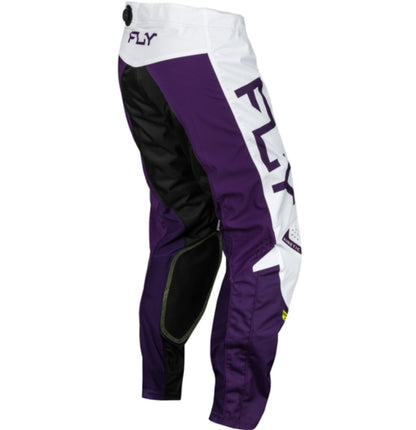 Kinetic Reload Set – Jersey M & Pants 32 Deep Purple / White / Hi-Vis