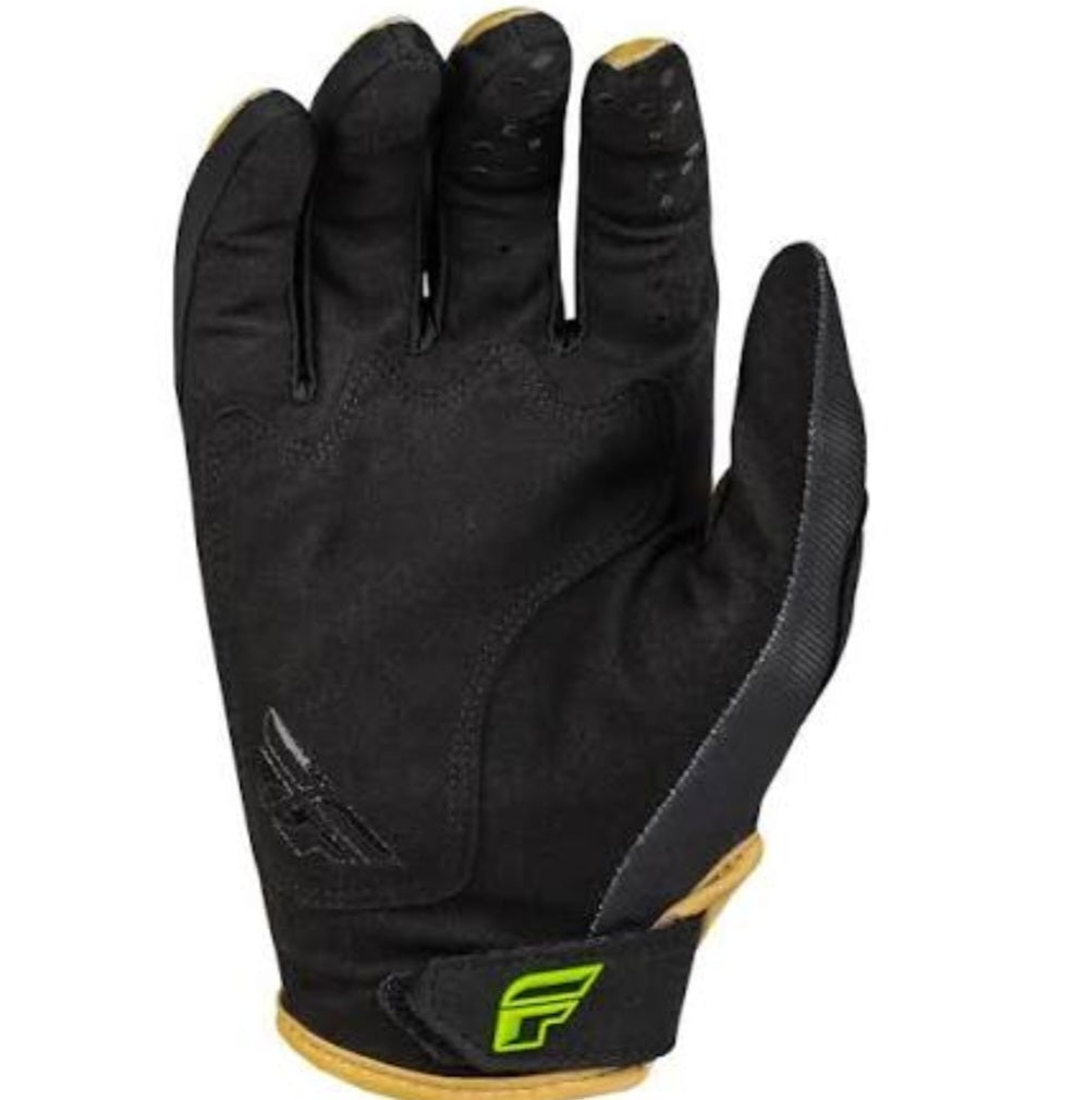 KINETIC RELOAD GLOVES KHAKI/BLACK/HI-VIS SIZE LARGE