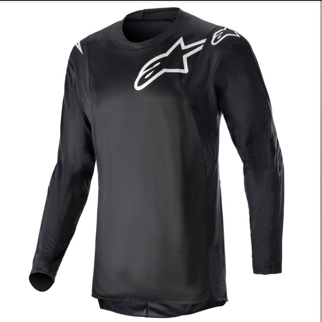 Alpinestars Fluid Draft Jersey Black/White – Size M