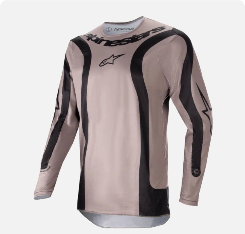 Alpinestars Fluid Lurv Size 2XL Jersey & Size 38 Pants Set – Gray/Black Large