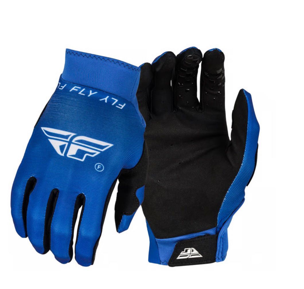 Fly Racing Pro Lite Gloves Blue/Black – Size Large