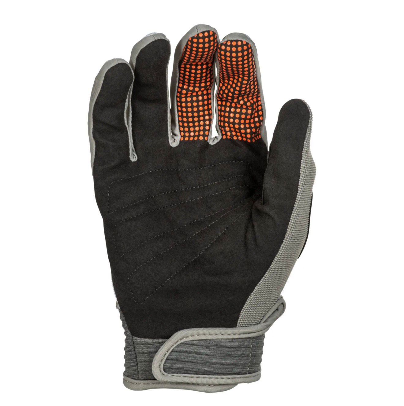 Fly Racing F-16 Gloves Grey/Orange - Size Medium
